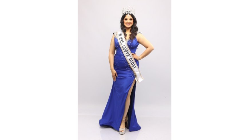 Pooja Walia Crowned Mrs. Globe Curve 2025, Representing her Canadian & Indian Heritage in California
