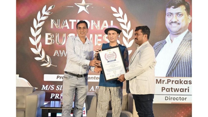 Mr. Prakash Patwari Honored for Building the Most Trusted Brand in Uniform Manufacturing at National Business Awards 2025