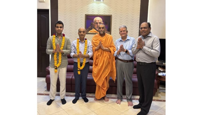 HNG’s New Leadership Begins Tenure with Spiritual Homecoming in Gujarat