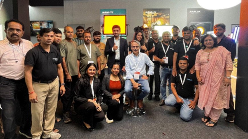 Photoquip India Strengthens Market Leadership with Global Collaborations at Broadcast India 2025
