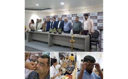 Massive Response to “Project Roshni – Vision for All”: 3,500 Screened, 4,000 Awaiting Eye Check-ups at Bharat Diamond Bourse