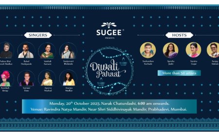 Sugee Group to host the biggest ‘Diwali Pahaat’ musical celebrations on October 20, 2025