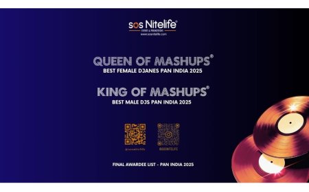 Nationwide Recognition for India’s Best DJs and DJanes at SOS Nitelife’s King of Mashups 2025 & Queen of Mashups 2025