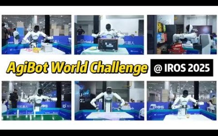 AgiBot Robotics Debuted at IROS 2025, the AgiBot World Challenge Concluded Successfully