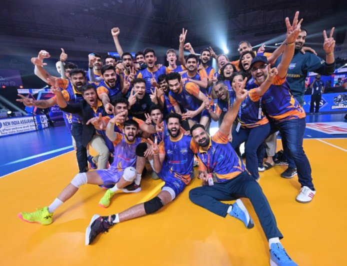 PVL 2025 Season 4 (Match 36): Mumbai Meteors book a spot in the final with a dominant win over Goa Guardians