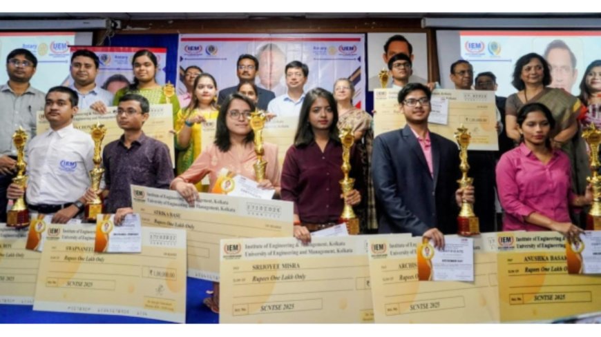 IEM-UEM Honours India’s Brightest Young Minds at SCNTSE 2025
