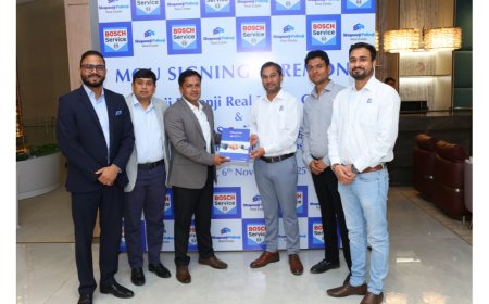 Shapoorji Pallonji Real Estate partners with BOSCH Car Service to launch in-residence Xpress Car Care at The Dualis, Gurugram