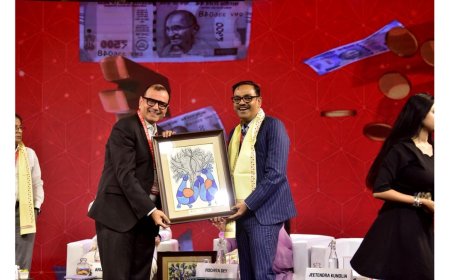 Oshea Herbals’ Founder & CEO, Mr. Jeetendra Kundlia, Felicitated at ABP Ananda GST Conclave 2025 in Kolkata