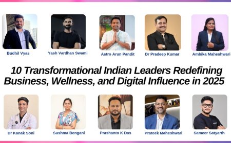 10 Transformational Indian Leaders Redefining Business, Wellness, and Digital Influence in 2025