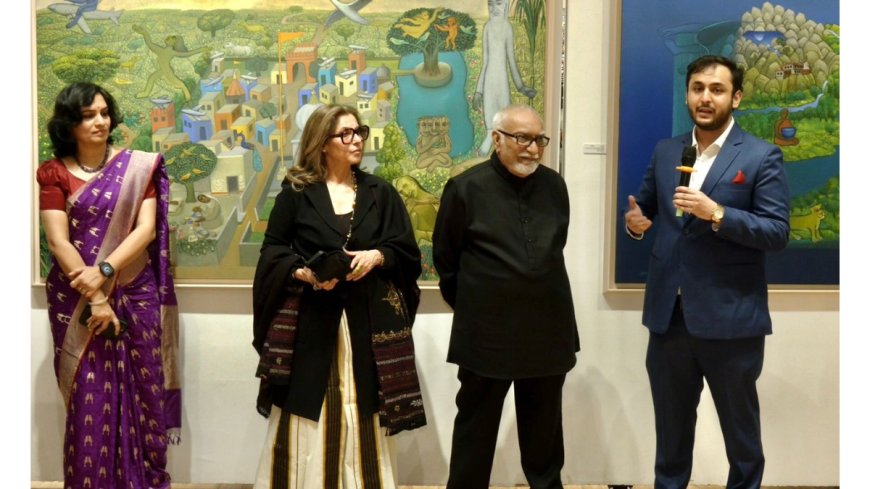 “Fables of the Fabulous” – Solo Art Exhibition by Sidharth Inaugurated at Jehangir Art Gallery, Mumbai