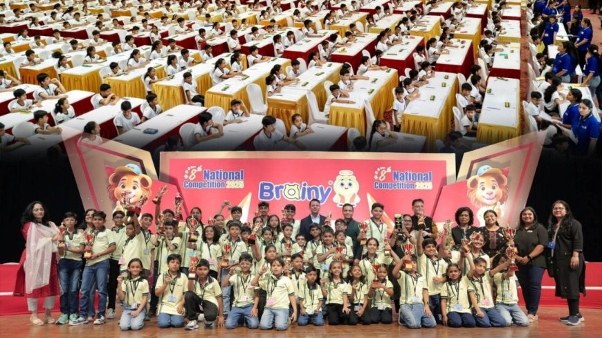 8th Brainy National Competition 2025 Celebrates India’s Young Geniuses Across 100+ Cities