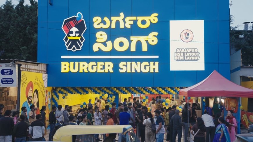 Burger Singh Sets a New QSR Record: 3300 Plus Free Meals Served in a Single Day as Bengaluru Turns Up in Massive Numbers