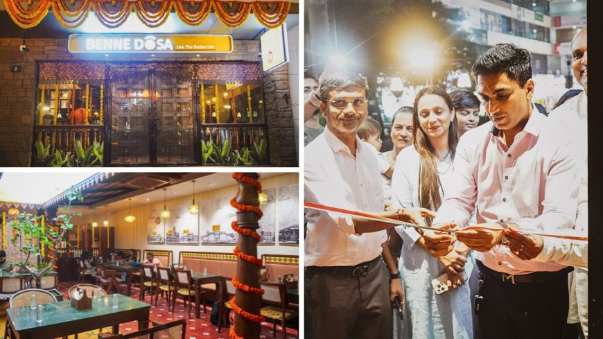 Surat Welcomes Authentic Davangere-Style Dosa Experience as DVG Benne Dosa Opens in Adajan