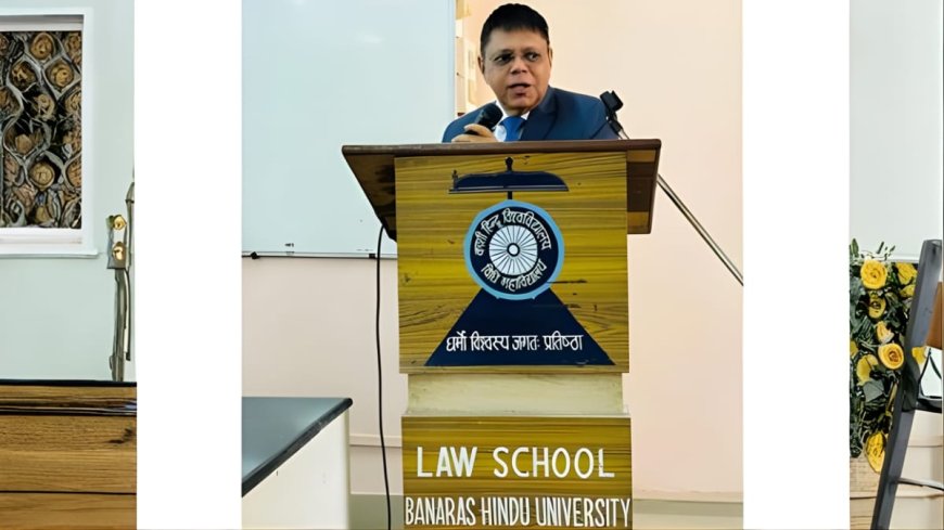 Biswajit Sarkar Strengthens Academic–Industry Collaboration through Insightful IP Law Session at Banaras Hindu University