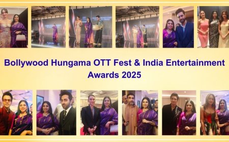 Dr. Sohini Sastri Honoured as Special Guest at Bollywood Hungama OTT Fest and India Entertainment Awards 2025
