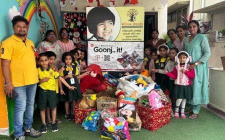 Willow Woods Preschool Spreads the True Spirit of Christmas Through Toy & Story Books Donation Drive