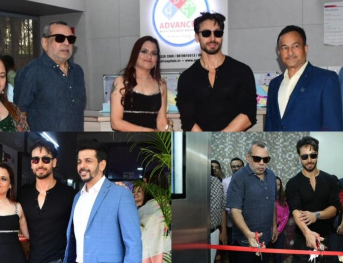 Tiger Shroff and Paresh Rawal Inaugurate the New Cardiac Care Centre at Advanced Multispeciality Hospital in Vile Parle West