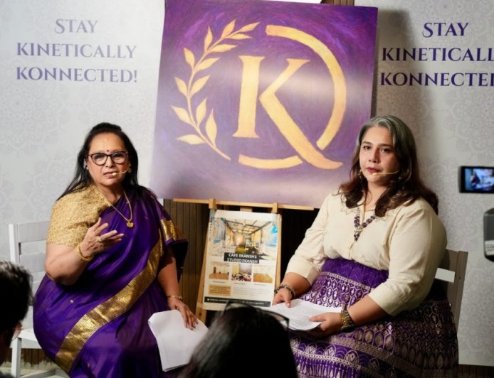 Kumudini Ved Launches Her Multilingual Poetry Book and Creative Platform K3 at 66