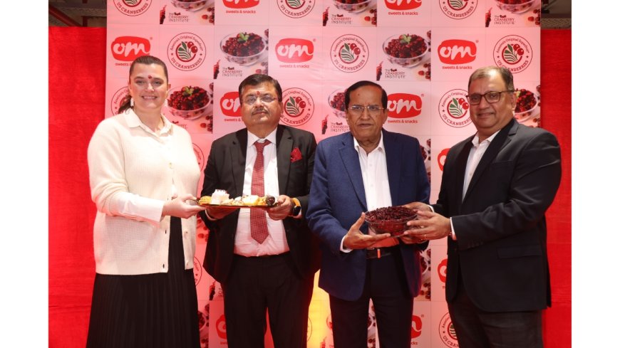 Om Sweets and Snacks Unveils an Innovative Cranberry-Inspired Menu: A Wholesome Fusion of Tradition and Modern Taste