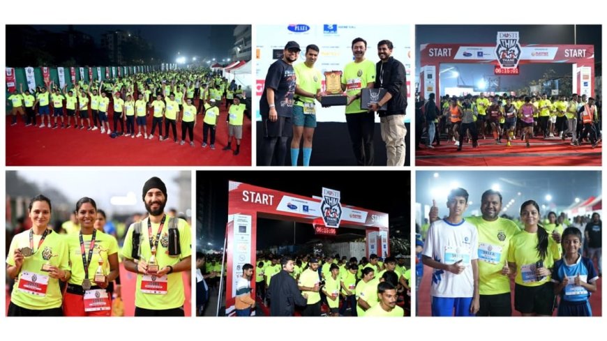 Dosti Thane Half Marathon Season 4 Concludes Successfully with 5,173 Participants