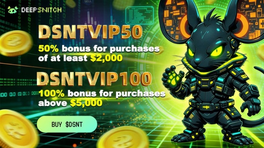 Best Crypto to Buy Now as Analysts Predict a Bigger Rally After Fed Rate Cuts, DeepSnitch AI Soars 81% to Overtake Sui and Mantle