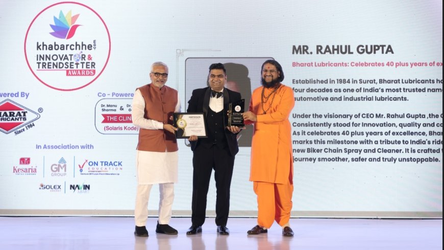 Bharat Lubricants: Decades of Excellence Solidify Surat-Based Manufacturer’s Global Presence