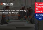 Stonestry has earned the 2026 Great Place To Work Certification, recognised for building a High-Trust, High-Performance Culture