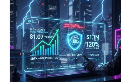 BlockchainFX Price Prediction: DeepSnitch AI Becomes the Pre-Listing Trade as USD 1.1M Raised Puts 20x on the Table