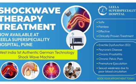 Shockwave Therapy in Pune: Advanced European-Standard Treatment for Men’s Andrology Problems