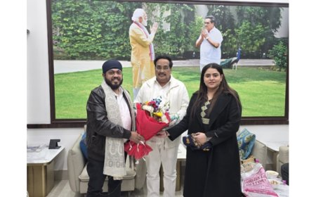 Significant Meeting with Union Jal Shakti Minister C. R. Patil on Social Issues and Clean Drinking Water