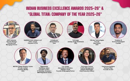 Indian Business Excellence Awards 2025-26 and “Global Titan: Company of the Year 2025-26”