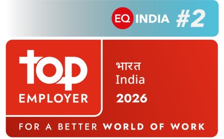 EQ India recognised as the No. 2 Top Employer for 2026 in India