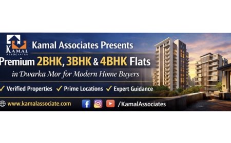 Kamal Associates Presents Premium 2BHK, 3BHK & 4BHK Flat in Dwarka Mor for Modern Home Buyers