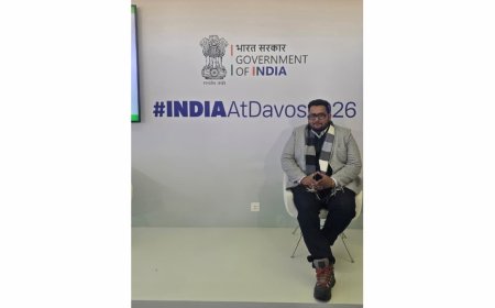 Dhruv Pandit represented India at WEF 2026 in Davos: Gujarat’s youngest cybersecurity entrepreneur