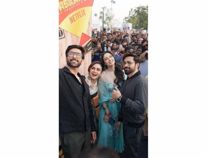 FROM AIRPORTS TO OPEN SKIES: EMRAAN HASHMI AND TASKAREE CAST TOUCH DOWN AT UTTARAYAN IN AHMEDABAD