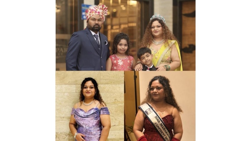 Archana Sachin Kamble won the title of Mrs. Maharashtra 2nd Runner At Miss & Mrs Maharashtra Season 3 pageant 2025