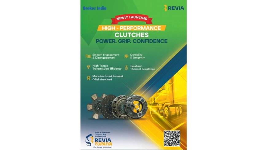 Revia from Brakes India Launches High-Performance Clutches