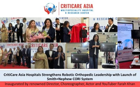 CritiCare Asia Hospitals launches Smith+Nephew CORI robotic system for joint replacements