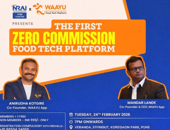 180 Plus FnB Leaders and NRAI on One Stage: WAAYU Anchors High-Stakes Industry Dialogue in Pune