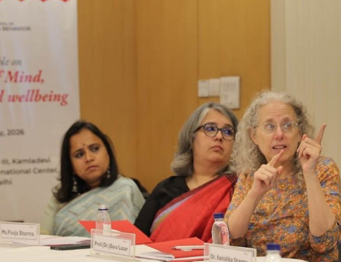 Harvard Professor Sara Lazar Joins a Roundtable on the Science of Mind, Behaviour, and Wellbeing organized by Rishihood University