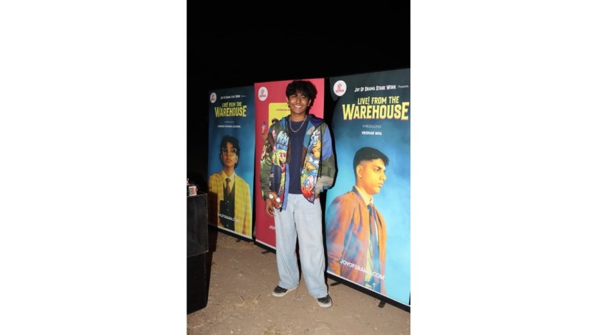 “Live! From The Warehouse”, a dark, pulse-racing comic thriller led by the electric Aryaman Krishna Aggarwal