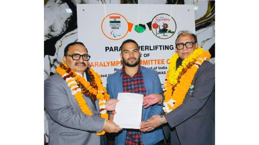 Big Boost for Para Sports: Yogesh Shelly Appointed Director of Para Athlete Development and Special Programs, India Para Powerlifting; Office Inaugurated by JP Singh and Satya Prakash Sangwan