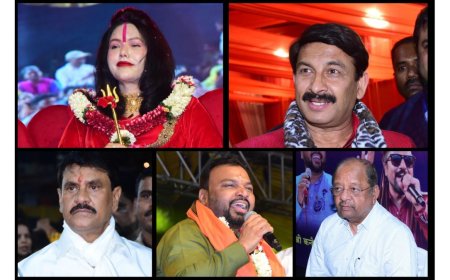 A Divine Celebration: Bhajan Jamming and Radhe Maa Janam Utsav with Manoj Tiwari and Kanhaiya Mittal