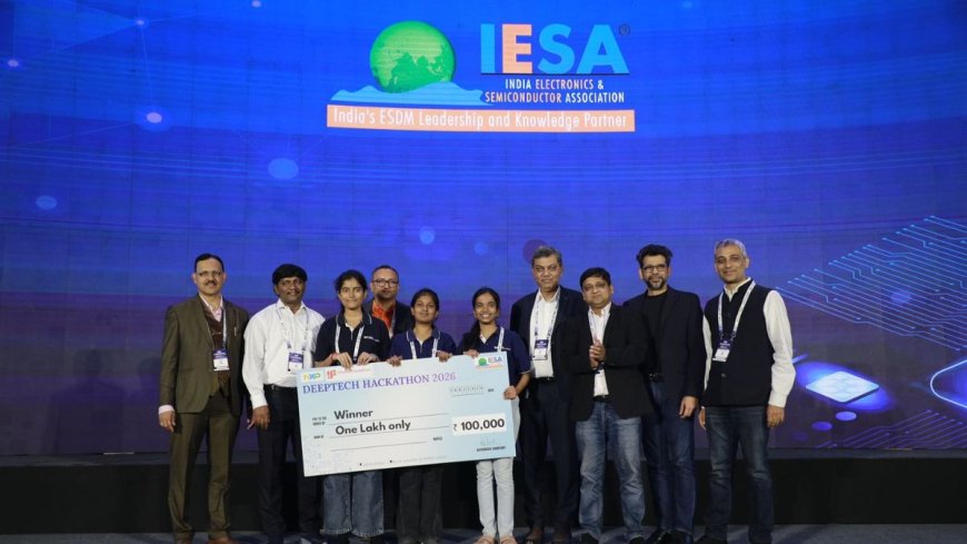 DeepTech Hackathon Ignites India’s Next Wave of Semiconductor and AI Innovation