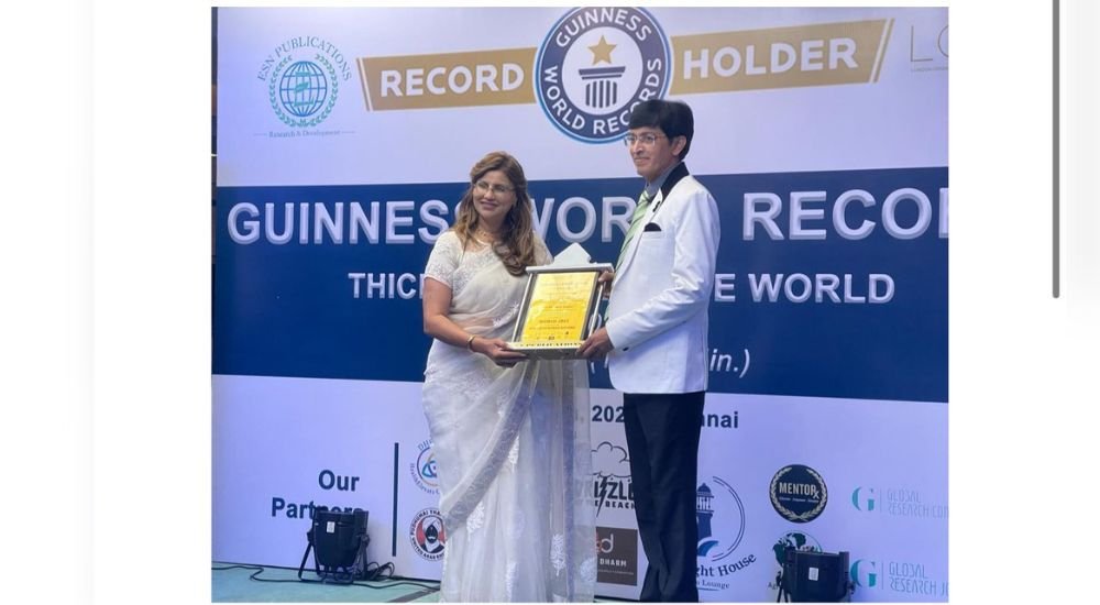 Parin Somani: The Record-Breaking Innovator Recognized by Guinness World Records”